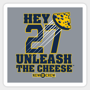 Willy Adames...Unleash the Cheese™ Sticker